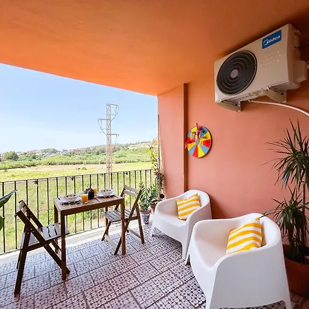 Family 400 Meters From The Beach, With Internet And Pool Apartment Manilva